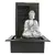 FUENTE DE AGUA C/ LED CUADRADA BUDA 39 CM