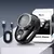 Mini barbeador elétrico para homens,display digital cabe no bolso