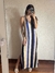 Vestido Longo Listrado