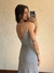 Vestido Longo Cinza - tresgarimpos