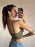Cropped courino Verde na internet