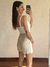 Short Saia Bege - tresgarimpos
