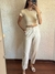Calça Cenoura Manteiga