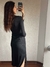 Vestido Mídi Preto Tubinho na internet