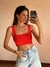 Cropped reto tricot