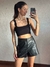 Shorts de couro