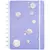 Caderno Inteligente Grande Purple Galaxy