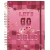 Caderno Espiral 80 Folhas Capa dura Colegial Smart DAC Lets Go Girls