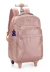 Mochila Rodinha Luxcel Metalizada Rosa - comprar online