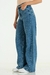 Wide Leg Hylen - Rainbow Denim
