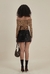 Top Bote Leopard - Rainbow Denim