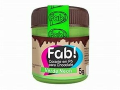Banner da categoria Corante Fab! em Pó Neon Verde 5g