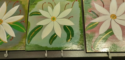 Porta llaves flor del canelo - comprar en línea