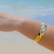 BRACELETE MARTELADO - BANHO EM OURO 18K - comprar online