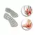 Par Protetor Para Calcanhar De Silicone Pés Sapato - comprar online