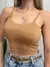 Cropped Feminino de Alça Andrea Ref.1080 - comprar online
