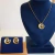 CONJUNTO ESPIRAL BANHADO OURO 18K - comprar online