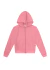 JAQUETA INFANTIL MENINA EM Moletom CASACO INFANTIL FEMININO tamanho:3;cor:pink