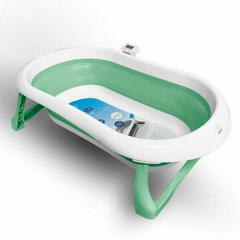 PUNTI BAÑERA PLEGABLE FLEXI C/ TERMOMETRO DIGITAL - PañaleraHabiaunavez