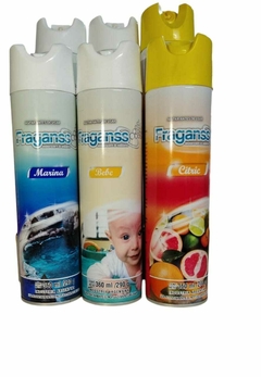 Fragancias en aerosol