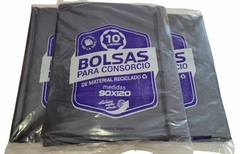 Bolsas compactadoras reforzadas 90x120 por 10 unidades.