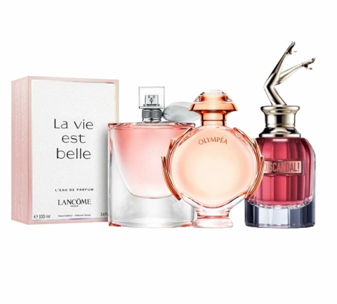 KIT PERFUMES PARA MUJER 3X1