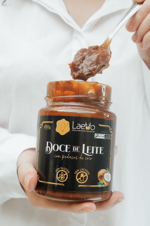Doce de leite C/ Açúcar com adição de coco 430g