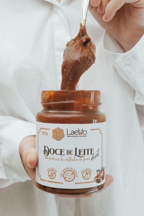 Doce de leite Diet com castanhas do Pará 430g