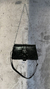 Mini bag Venecia Croco negra