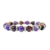 Amethyst & Brown Jasper Stone Bracelet - buy online