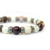 Stone Bracelet - Brown Jasper / Howlite / Leopard Jade on internet