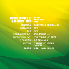 BSF Pineapple Larry OG Fem X4 - comprar online