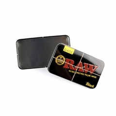 Raw Tin Case Black - Coco Grow Shop