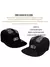 Boné Five Panel Anth Co Preto Ajuste Strapback Fitão Originals - loja online