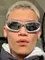 Óculos de Sol Masculino Futurista Prateado e Preto Y2k Retangular Nova moda Geométrico Novidade Óculos trend 2024