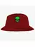 Chapéu Bucket Hat Unissex Leve Praia Verão Casual Moda Redondo Versátil Estampado ET Verde - loja online