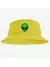 Chapéu Bucket Hat Unissex Leve Praia Verão Casual Moda Redondo Versátil Estampado ET Verde