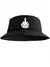 Chapéu Bucket Hat Unissex Leve Praia Verão Casual Moda Redondo Versátil Estampado Dedo FUCK