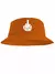 Chapéu Bucket Hat Unissex Leve Praia Verão Casual Moda Redondo Versátil Estampado Dedo FUCK na internet