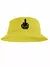 Chapéu Bucket Hat Unissex Leve Praia Verão Casual Moda Redondo Versátil Estampado Dedo FUCK - loja online