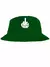 Chapéu Bucket Hat Unissex Leve Praia Verão Casual Moda Redondo Versátil Estampado Dedo FUCK na internet