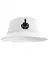 Chapéu Bucket Hat Unissex Leve Praia Verão Casual Moda Redondo Versátil Estampado Dedo FUCK - loja online