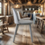Imagen de Silla Comedor Vita Nórdica Eames De Diseño Moderno Plástica Color De La Estructura De La Silla Gris Color Del Asiento Gris Diseño De La Tela Cuero Sintético