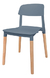 Silla Comedor Milán Novara Nordica Base Madera Estructura X2 - MAKOM