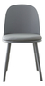 Silla Comedor Vita Nórdica Eames De Diseño Moderno Plástica Color De La Estructura De La Silla Gris Color Del Asiento Gris Diseño De La Tela Cuero Sintético en internet