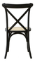 Silla De Comedor Cocina Cross De Madera Esterilla De Rattan - MAKOM