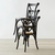 Imagen de Silla De Comedor Cocina Cross De Madera Esterilla De Rattan