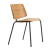 Sillas De Comedor Tao Madera Multilaminada Estruct Hierro X2 - comprar online