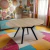 Mesa Extensible Taormina 120 A 160 Cm Melamina Madera Roble - comprar online