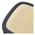 Silla De Comedor Cocina Cross De Madera Esterilla De Rattan - tienda online